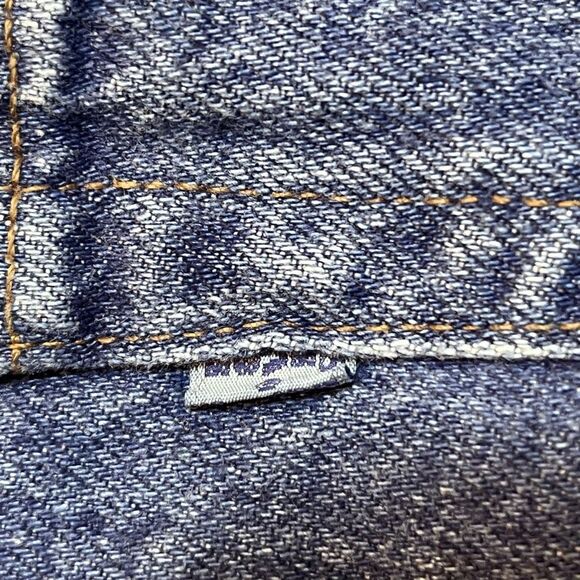 Levi’s Native Blue Vintage 1990 Deadstock NWT Denim Jeans Size 14 (equivalent to - Picture 4 of 13